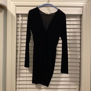 Black Velvet Dress